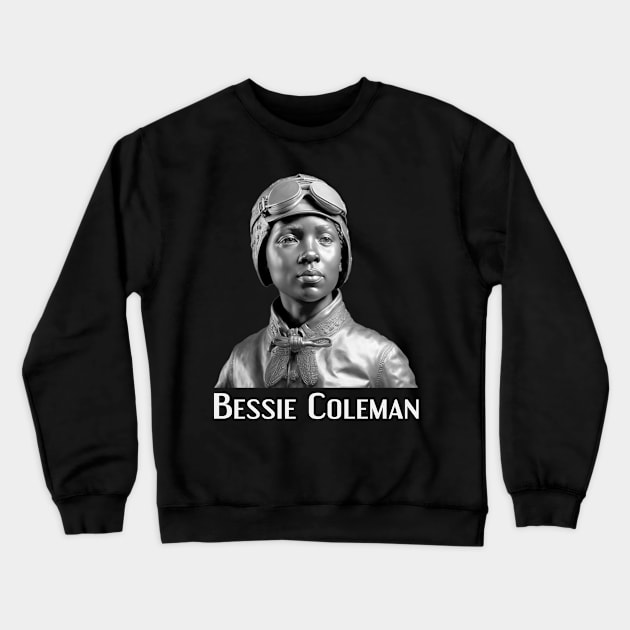 Bessie Coleman Crewneck Sweatshirt by Seaside Designs